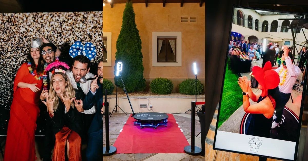 Comparativa de fotomatón, Plataforma 360 y experiencia de vídeo